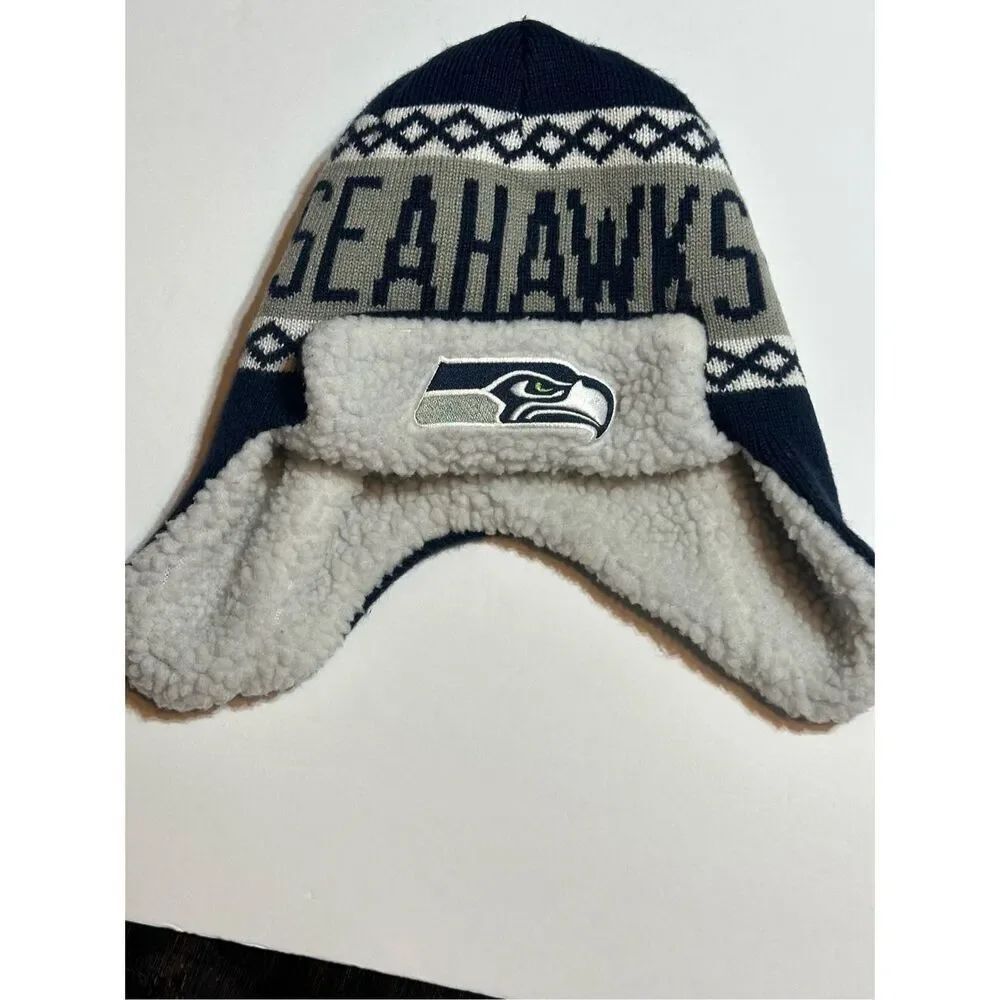 NFL Seattle Seahawks trapper hat Adult one size